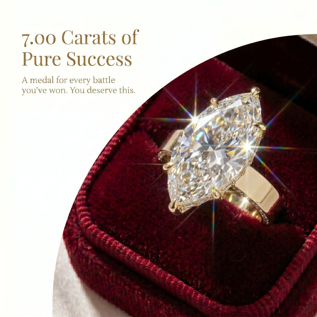 🚨 80% OFF TODAY: The 7ct Marquise "Duchess" Comfort Ring