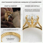 🚨 80% OFF TODAY: The 7ct Marquise "Duchess" Comfort Ring