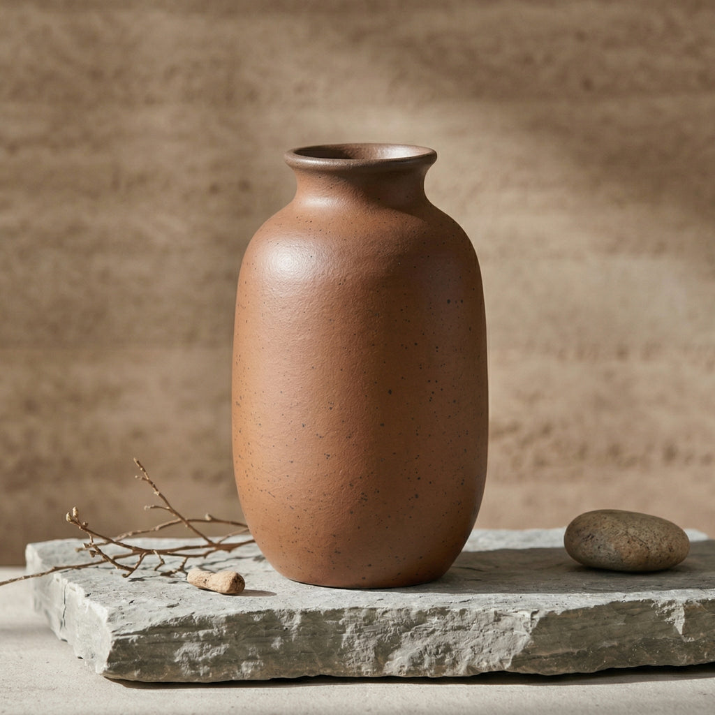 Minimalist Rustic Ceramic Vase