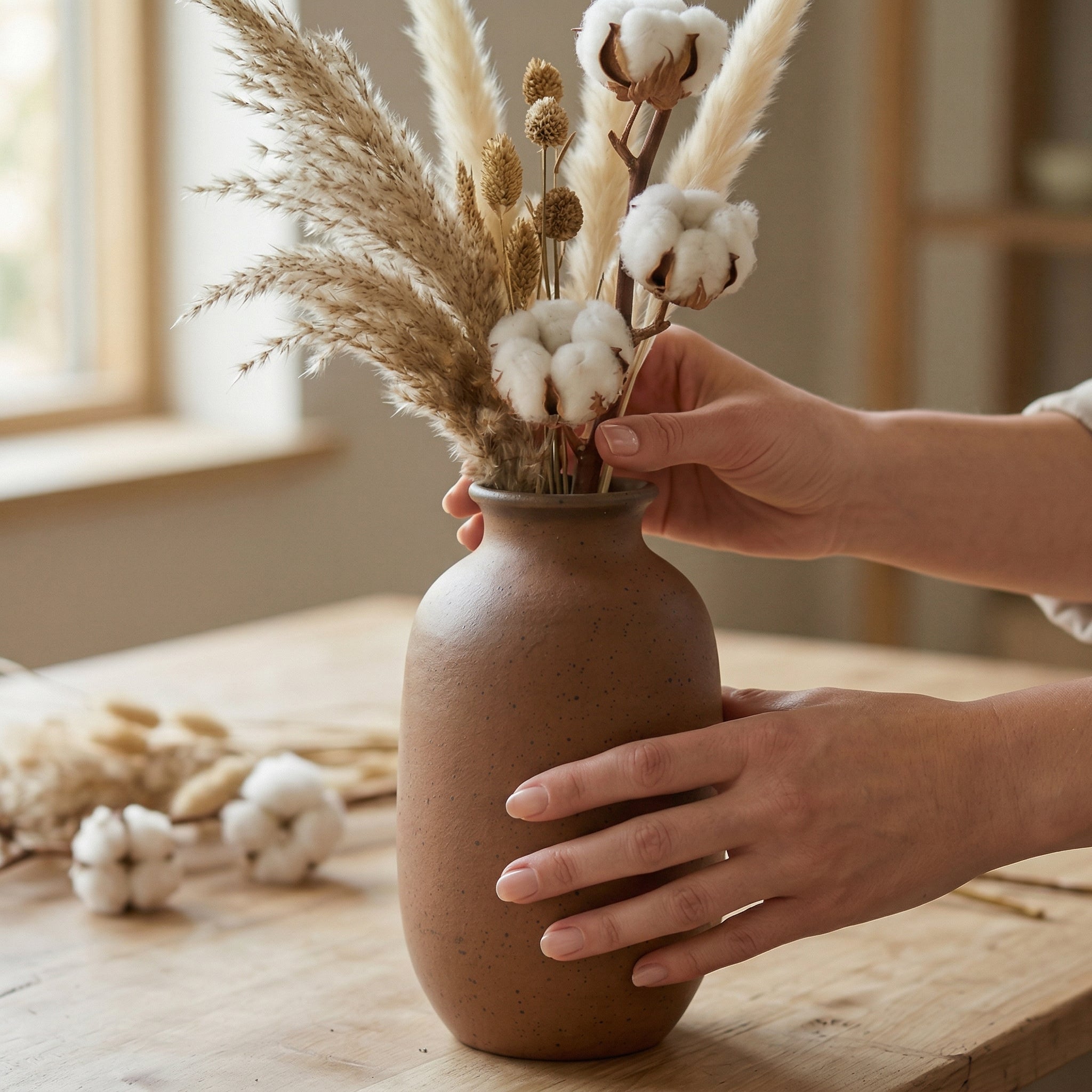 Minimalist Rustic Ceramic Vase