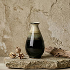 Glossy Gradient Ceramic Decorative Vase