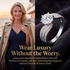 🚨 90% OFF TODAY: The 7ct Brilliant Round "Duchess" Comfort Ring