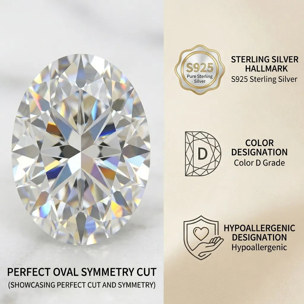 The Perfect Travel Ring: 1-6ct Oval Cut Twist Simulated Diamond Ring | Last Day Sale-90% OFF🔥
