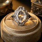 Timeless Vintage Silver Crystal Moth Statement Ring for Women — Last Day Sale-90% OFF🔥