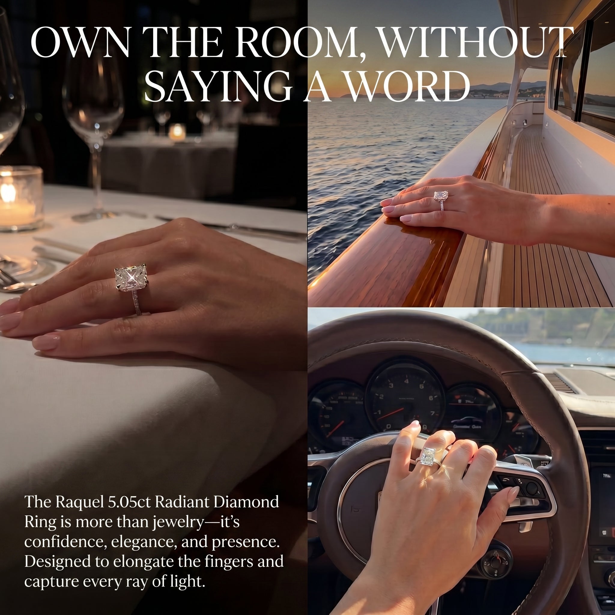 🔥90% OFF Last Day Sale The Youth-Revival Radiant Ring - Effortless Elegance, Slimmer Hands