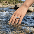 LAST DAY Sale 🔓 80% OFF The Flawless 4-Carat Trinity Ring - Outshines Diamonds, Zero Guilt