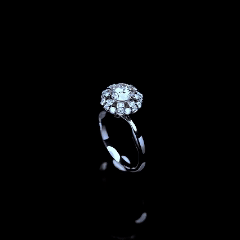 🚨 90% OFF TODAY: The "Eternal Bloom" Hand-Forged 7-Carat Brilliant Round Cut Ring with Hidden Heart Halo