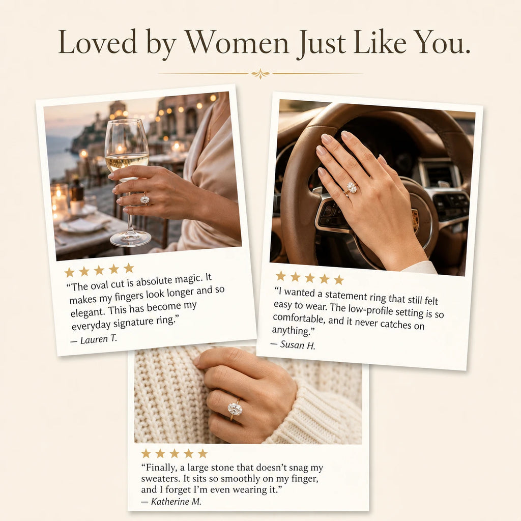 The Monte Carlo™ 6.09ct Oval Ring — Bigger Sparkle & Elegant Hands| Last Day Sale-90% OFF🔥