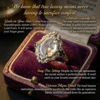Timeless Vintage Silver Crystal Moth Statement Ring for Women — Last Day Sale-90% OFF🔥
