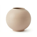 Minimalist Round Ceramic Vase
