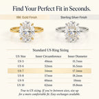 The Monte Carlo™ 6.09ct Oval Ring — Bigger Sparkle & Elegant Hands| Last Day Sale-90% OFF🔥