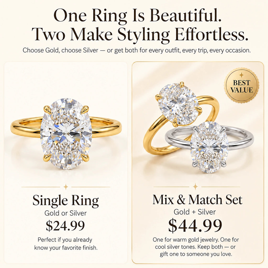 The Monte Carlo™ 6.09ct Oval Ring — Bigger Sparkle & Elegant Hands| Last Day Sale-90% OFF🔥