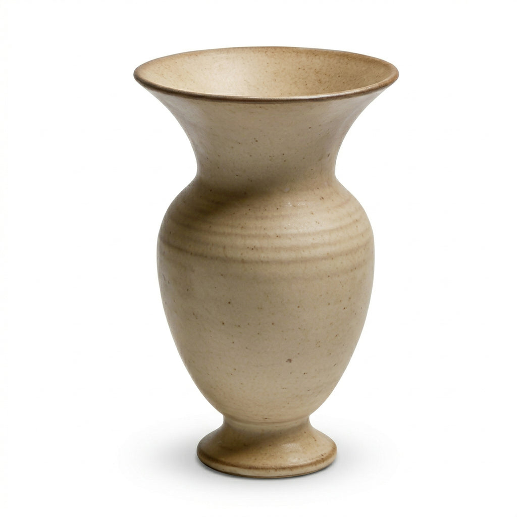 Classic Flared Ceramic Vase
