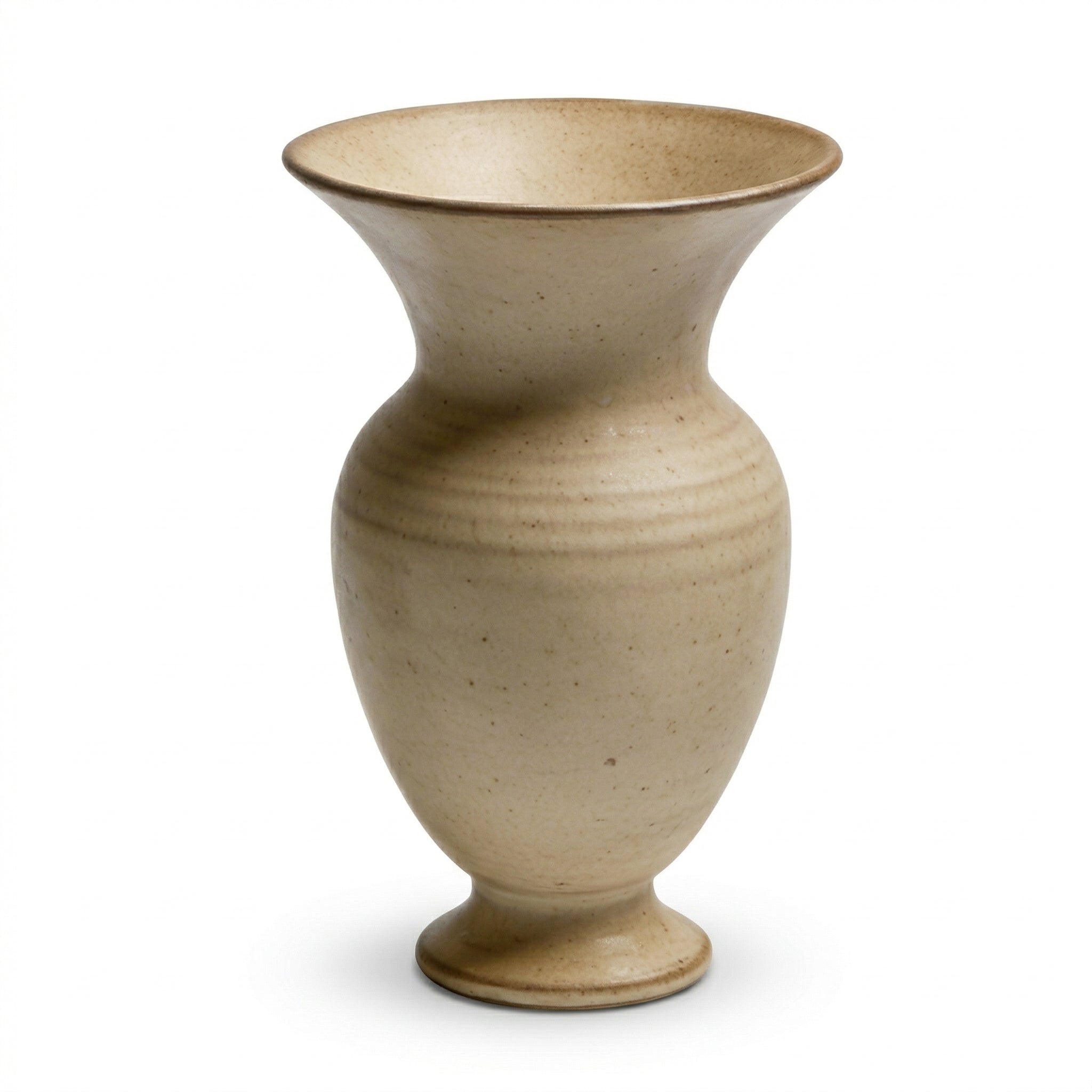 Classic Flared Ceramic Vase