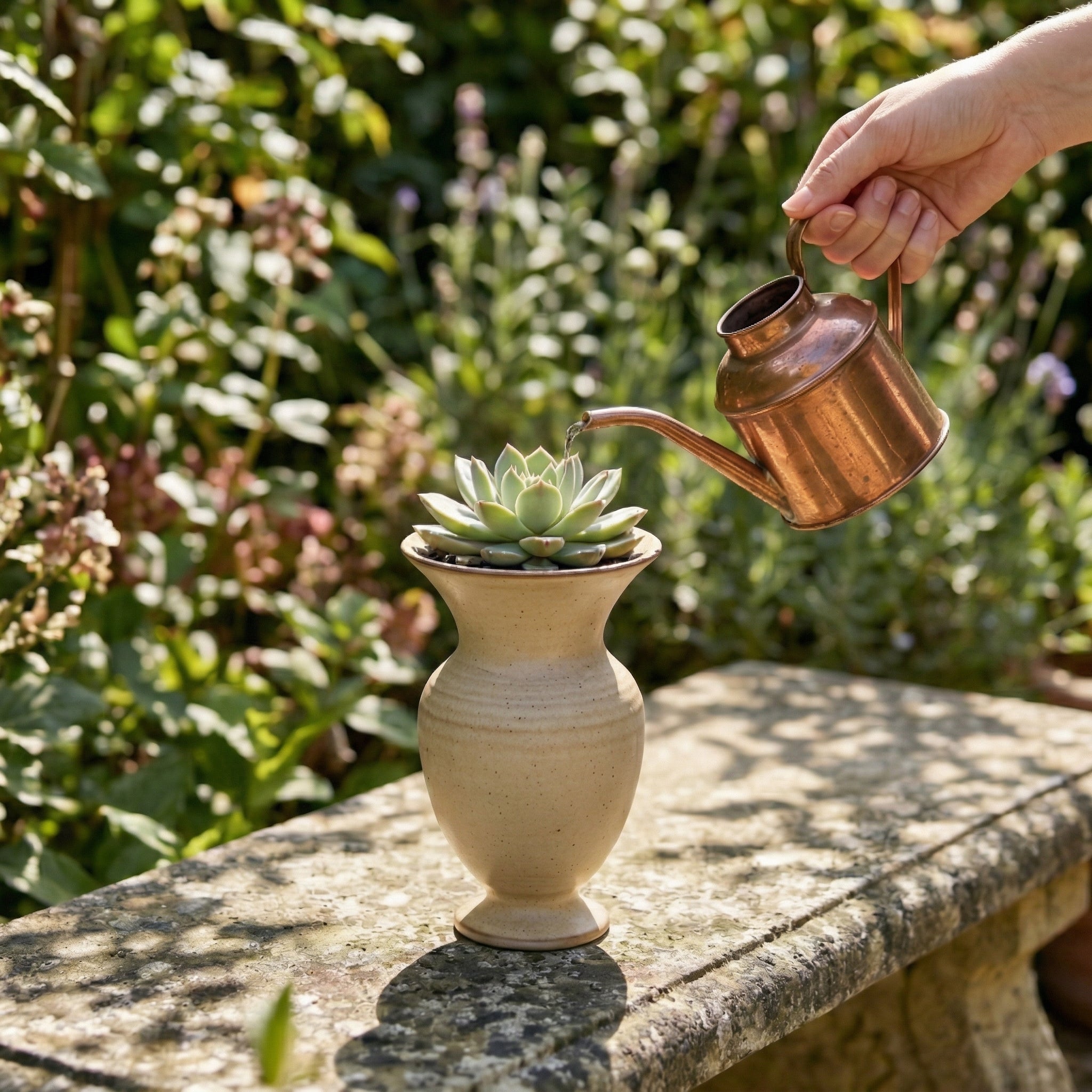 Classic Flared Ceramic Vase