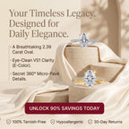 The Riviera Oval™ | 2.39ct Flawless Travel Ring | 90% OFF VIP Sale Only Today